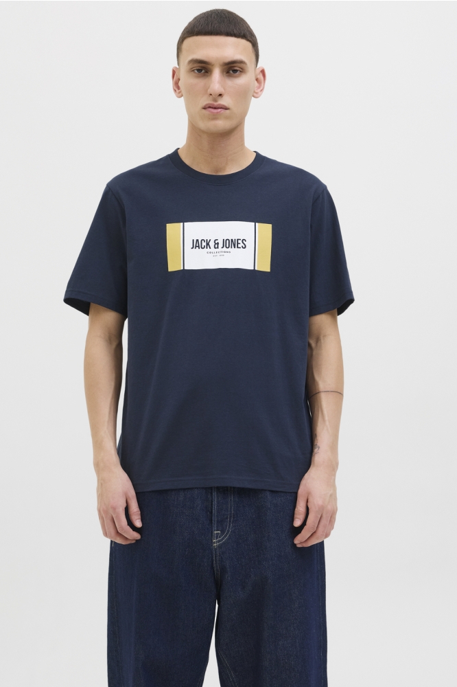 JJHAYATO TEE SS CREW NECK BTS LN 12278508 SKY CAPTAIN